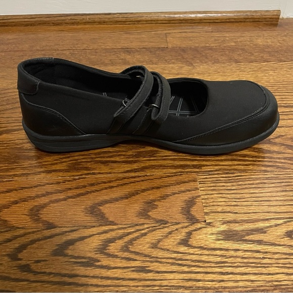 Abeo Biomechanical Black Velcro Strap Shoe Ladies Size 10 - Picture 7 of 11